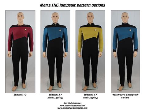 star trek uniform pattern|star trek tng uniform guide.